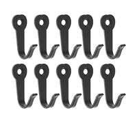 YPBEW Gancio da parete a forma cuore in ferro battuto Appendiabiti in metallo Forniture multiuso per cucina Porta del bagno Ganci per asciugamani Ganci da parete per bagno per asciugamani
