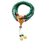 YPBEW Perline turchesi dal Design Unico Bracciale in Pietra Unisex Regalo Spirituale culturale per la consapevolezza e la Decorazione Bracciale in Pietra Naturale