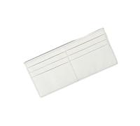 YPBEW Portafoglio multifunzione in pelle PU con scomparti per carte di credito e tasca per contanti e design adatto ai viaggi per le donne portafoglio con chiusura a cerniera sicura, bianco, Bellezza