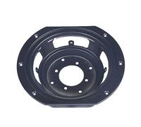 YPBEW Robusta Staffa Montaggio per Altoparlante Circolare Telaio Supporto per lavabo in Metallo per Uso Interno Parti apparecchiature Musicali Staffa in Ferro con Bordi arrotondati