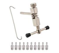 YPBEW set strumenti per catene da ciclismo lunga durata include gancio per catena e perno deriva per catene da bici per riparazioni efficienti e manutenzione