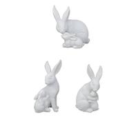 YPBEW Statua in Resina della Creatura dalle Orecchie Lunghe per la Decorazione Domestica, Perfetta Come centrotavola per la tavola Pasqua o Coni Decorativi in Resina Decorativi a Tema Primaverile