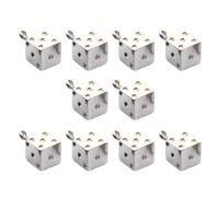 YPBEW Stile antico Drago Dadi Bead Robusto Componente Artigianale in Lega per la creazione di gioielli Progetti Forniture Lega Vintage Dadi Charm, Misura unica, come descritto, come descritto