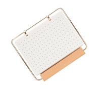 YPBEW Supporto in legno per raccogliere spilli, antipolvere, in feltro, espositore per gioielli e oggetti da collezione, grande capacità