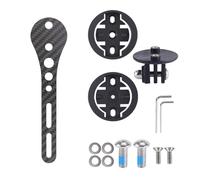 YPBEW Supporto per Bici Leggero in Fibra Carbonio Supporto Generale Design Regolabile Supporto Sicuro per individuare Le luci delle Fotocamere Accessori Leggeri in Fibra Carbonio