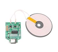 YPBEW Tappetino Ricarica Veloce da 15 W con Display Intelligente Adatto per Laptop, Smartphone e Tablet Tappetino Ricarica da Comodino con Circuito Stampato