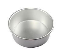 YPBEW Teglia antiaderente in lega alluminio 4~12 pollici riutilizzabile per torte, teglia rotonda per cupcake, stampi rotondi a strati per decorazioni natalizie in metallo