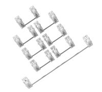 YPBEW Universals Tastiere Stabilizzatore Set Piastra Acciaio Strumento Composito Meno Installazione 6.25Ux1 2Ux7 Barra spaziatrice Rumore Riduce Stabilizzatori Metallo