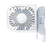 YPBEW Ventilatore Tascabile Ricaricabile Tramite USB, Pieghevole, da Appendere alla scrivania, Montato per Trucco, per Uso Desktop, Ventilatore da Collo Portatile per Interni Esterni