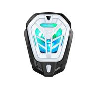YPBEW Ventola di raffreddamento del telefono del radiatore portatile per il dispositivo di raffreddamento del gioco Turbo-Hurricane Clip posteriore Silent-Fast Fan portatile USB Smartphone morsetto