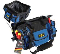 YPC Craftsman - Borsa porta attrezzi XXL, blu-nero, 42x30x25cm, capacità di carico 20 kg