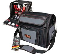 YPC Foreman - Borsa porta attrezzi XL, grigio-nero, 37x36x27cm, capacità di carico 20 kg