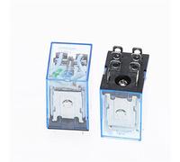 YPEZASDLW Bobina DC12V DC24V AC110V AC220V HH62P JQX-13F10A Relè for Uso Generico elettromagnetico miniaturizzato 220V(AC110V)