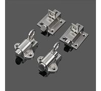 YPEZASDLW Chiusura Automatica a Chiusura Automatica/chiavistello Finestra for Porta del Balcone Catenaccio a Molla Intermedia Ferramenta for Porta Acciaio Inossidabile 1 pz(A-55mm)