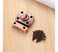 YPEZASDLW Chiusura for Porta del WC Piccola Serratura for Porta Libera e occupata Cabine Doccia for Servizi igienici ; Bagno Turn Twist Bolt Privacy Cattura Chiusura 1 Pz(S5)