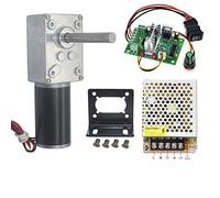 YPEZASDLW Coppia Elevata autobloccante con ingranaggio a Vite Senza fine Motore CC for apparecchiature domestiche for cartelloni pubblicitari for Macchine for Tende(24V 7rpm,Package E)