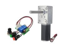 YPEZASDLW Coppia Elevata con ingranaggio a Vite Senza fine dell'albero di prolunga autobloccante riduzione del Motore CC(24V 7rpm,Package C)