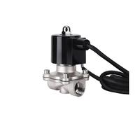 YPEZASDLW Elettrovalvola for fontane in Acciaio Inossidabile 304 da 1/2" 110 V 24 V 12 V 24 V Elettrovalvola normalmente Chiusa for Uso subacqueo(BSPT-240VAC-VITON-SEAL)