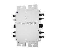 YPEZASDLW Micro Inverter con Collegamento a Rete 1200 W Max. Convertitore Solare Impermeabile IP67 con Ingresso di Uscita a Onda sinusoidale Pura PV 4 * 375W DC22-60V
