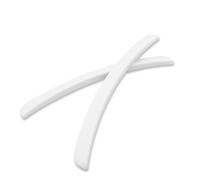 YPFYBHD Compatibile per Hyundai Grand i10 i20 i30 (Fastback N), 2 Pezzi Strisce Decorative per passaruota Auto, Adesivi AntiGraffio per Prese d'Aria,2-White
