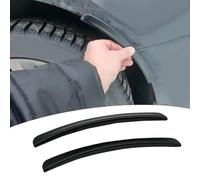 YPFYBHD Compatibile per Hyundai Grand i10 i20 i30 (Fastback N), 2 Pezzi Strisce Decorative per passaruota Auto, Adesivi AntiGraffio per Prese d'Aria,1-Black