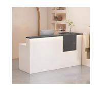 YPIOUREN Bancone Reception, Bancone Reception Con Cassetti Chiudibili A Chiave, Moderno Bancone Reception, Banco Cassa Con Cassetto Chiudibile A Chiave, For Hall, Saloni E Comodità(Gray,LEFT_100CM/39.