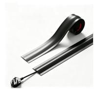 YPIOUREN Canalina Passacavi In PVC E Alluminio, Copricavi Adesivo, Gestione Efficiente dei Cavi, Soluzioni per Ufficio E Casa, Sistema di Cablaggio Ordinato(Black,3.8x500m/1.5x196.85in)