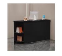 YPIOUREN Moderno Bancone Di Benvenuto, Bancone For Reception, Reception Aperta, Bancone For Reception For Ufficio, Piccolo Bancone For Reception, For Cassa, Salone, Ufficio(Black,LEFT_80CM/31.4IN)