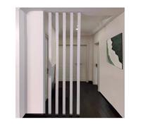 YPIOUREN Montanti Divisori Regolabili In Alluminio, Montante Divisorio In Metallo, Colonna Divisoria For La Privacy Tagliabile, Divisori A Parete, For Casa E Ufficio(4 sticks,210cm/82.6in)