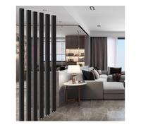 YPIOUREN Schermo Divisorio For Ingresso, Schermo Privacy Dal Pavimento Al Soffitto, Schermi For Pareti Divisorie Con Montanti, For Monolocali/appartamenti/sale Da Tè(8 sticks,190cm/74.8in)