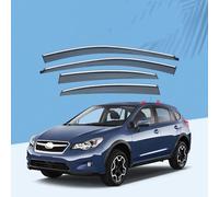 YPJHHXQ Deflettori d'Aria per finestrini Laterali per Subaru XV MK1-GP 2012-2015 2016 2017,parapioggia, deflettori Adesivi,Fume' Oscurati, Anteriore E Posteriore