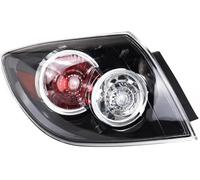 YPJHMXQXQ Assieme di fanali Posteriori per Veicolo per Mazda 3 2004 2005 2006 2007 2008 2009 2010, Freno Tutto-in-Uno, fanale di retromarcia e clignotante, Realizzato in Materiale,C-Left Outside