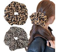 Ypkia Leo-1 - Elastico per capelli da donna, extra grande, elastico per coda di cavallo, per donne e capelli lunghi spessi (leo-1)