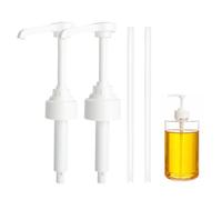YPLANGENT 2 pezzi pompa dosatrice per sciroppo Monin, senza zucchero, erogatore di sciroppo, vaniglia, sciroppo di lavanda, erogatore di sciroppi (700 ML+1000 ML)