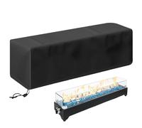 Yplkm Copri Fuoco da Esterno | Copertura Impermeabile Oxford per Tavoli da Fuoco - Protettivi per Griglia da Giardino Tutto per Patio Mobili Esterni Estate Inverno