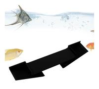 Yplkm Galleria Per Acquario | Riparo Per Gamberi E Pesci Da Acquario - Grande Cupola Decorativa Con Curvo Triangolare Terrazza Sotterranea Habitat Per Gamberi Granchi Locche Ciclidi Tartarughe