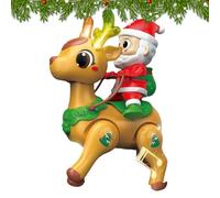 Yplkm Giocattolo Mobile Per Bambini Piccoli,Giocattolo Musicale per Bambini che Gattonano - Figura Babbo Natale Con Luci Per Compagnia,Per Nanna E Riposo Di E Di Entrambi I