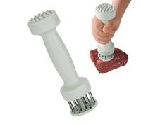 Yplkm Mallicarne,Ergonomico Manuale Acciaio Inossidabile | Utensile da Cucina con Aghi per Ammorbidire,Per Pollame Maiale Casa Ristorante Campeggio