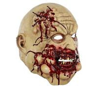 Yplkm Maschera per Halloween, Maschera del Macellaio Horror per Giochi di Ruolo, Copricapo Da Cosplay Leggero, Accessorio Per Costume Halloween Per Feste, Casa Stregata, Travestimenti,