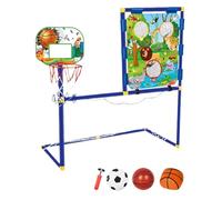 Yplkm Rete Da Lancio Calcio - Canestro Da Lancio Basket Con Rete Football | Gioco Di Pallacanestro Per Bambini,Per Festa Compleanno Cortile Campo Giardino Esterno Ragazzi Ragazze