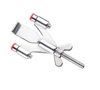 Yplkm Serratura Portatile per Porte - Fermaporta Di Sicurezza Con Catenaccio,Serratura Di Sicurezza In Acciaio Inossidabile - Per Utilizzo in Viaggi Hotel Camera da Patio Scuola Dormitorio e