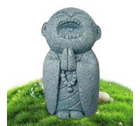 Yplkm Statua Buddha - Statua Di Buddha In Pietra Per Esterni - Scultura Calmante, Ornamento Buddhista Zen Per La Meditazione, La Stanza Yoga, La Casa, L'Acquario, La Vasca Per Pesci E La