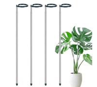 Yplkm Tutori per Piante,Tutore Estensibile per Monstera,4 Pezzi Giardinaggio Interno Esterno Resistenti alle Intemperie per Fiori Rose in Vaso | Interni Esterni