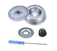 YPLonon Kit di 5 Pezzi Rondella di Spinta in Metallo di Alta qualità Kit di Fissaggio per Decespugliatore Universale con Cacciavite a Testa Piatta Adattatore per Stihl per l'Irrigazione Trimmer
