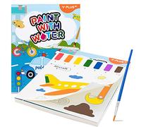 YPLUS Dipingi con Libri ad Acqua per Bambini Piccoli, Carta per Pittura ad Acquerello per Bambini 1-4 Anni, Regalo Artistico con Pennello Inclusi - Traffico