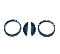 YPLVWSOYQ Compatibile con Smart 451 per Fortwo Adesivo Decorativo per Striscia di Copertura per Presa d'Aria Interna per Auto Decorazione bocchette Auto(Black)