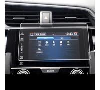 YPLVWSOYQ Pellicola Protettiva Compatibile con Civic 2016 2017 2018 2019 2020 1 Pz Car Schermo di Navigazione GPS Pellicola Protettiva in Vetro Temperato Temperato(Transparent)