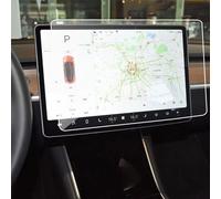 YPLVWSOYQ Pellicola Protettiva Compatibile con Tesla per Model 3 2017 2018 2019 2020 2021 Pellicola Protettiva per Schermo di Navigazione Pellicola Protettiva in Vetro Temperato