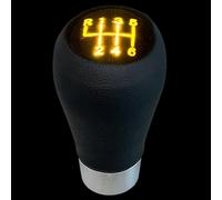 YPLVWSOYQ Pomello Cambio Auto Compatibile Con BMW X6 Z5 M3 M4 M5 F20 F25 F26 F30 E23 E30 E32 E36 E38 E46 E52 E53 E60 E61 E63 E64 5 Testa Del Pomello Del Cambio Per Auto A 6 Velocità