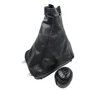 YPLVWSOYQ Pomello Cambio Auto Compatibile Con SAAB Per 9-3 2003 2004 2005 2006 2007 2008 2009 2010 2011 2012 5/6 Velocità Auto Cambio Ghetta Pomello Copertura Custodia Cambio Reale